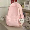 Mochila de estrella de dibujos animados para estudiantes de secundaria, estilo coreano, moderna y elegante, gran capacidad, mochila de nicho para estudiantes de secundaria