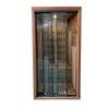 Sala de Sauna a Vapor com Grafeno Personalizada Sauna de Cedro Vermelho Casa de Sauna para Três Pessoas Sala de Suor Móvel Armazém de Sauna a Vapor