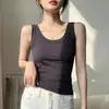Nuevo Modal de Transmisión en Vivo de TikTok Camisola Deportiva de Hilo para Mujer Verano Delgado Ropa Interior Base