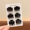Pinza de pelo pequeña con garra para temperamento de princesa, pinza de pelo lateral estilo coreano exquisita, sensación de alta gama, nuevo pinza de pelo para media coleta 2026