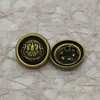 Botones de Presión Metálicos Estilo Retro Británico para Chaquetas, Accesorios de Ropa Casual, Broches de Presión 15/17/20mm