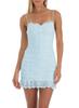 2026 Comércio Exterior Transfronteiriço Vestido de Renda Amazon Verão Novo Sexy Costas Nuas Alcinha Curto para Mulheres
