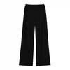 Chica Latte Super Cómodos de Cintura Baja Casual Holgados Ropa de Abrigo Adelgazantes Modernos Pantalones Deportivos de Pierna Ancha Pantalones de Yoga Elásticos