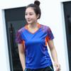 Traje de bádminton al por mayor para parejas hombres y mujeres con tenis de mesa tenis voleibol running Jersey transpirable secado rápido