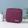 Bolsa de Higiene Pessoal Pendurável Impermeável com Separação Seco/Molhado, Grande Capacidade de Luxo Portátil para Viagem Organizador de Cosméticos e Maquiagem