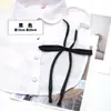 Corbata sin nudo de color puro para uniforme jk Corbata de uniforme de marinero versátil Accesorios lindos para chicas Cinta de color puro Xiaowu