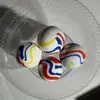 35mm Bolas Mixtas Damas Vidrio Pinball Bolas de Cristal Bola de Cristal Bola de Cristal de Color Sólido Nostalgia Juguete Infantil Pinball
