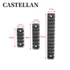 Accesorios para Riel M-Lok Mlok5 7 13 Ranuras Riel Espina de Pez Mlok Set Tira Espina de Pez