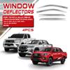 Viseras de Ventana Cejas de Lluvia para Ventana Hilux Revo Vigo