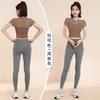 Transfronteiriço Sexy Mesh Yoga Roupas Rodada Tie Chest Mat Running Sutiã Esportivo de Secagem Rápida One-piece Cup Fitness Clothing terno