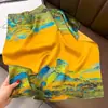 Lenço Quadrado 70cm em Seda Sintética com Estampa Paisley Retrô Lenço de Seda Cetim com Estampa de Zebra Castelo Acessório para Terno Camisa Lenço