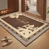 Felpudo de Bucle para Puerta de Entrada, Especializado para Entradas, Resistente a la Suciedad, Felpudo Antideslizante, Alfombra de Entrada para Interiores, Felpudo para Vestíbulo