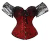Corsé de Encaje de Comercio Exterior de un Hombro Estilo Corte Sexy Bustier de Ballenas Moldeador de Vestido Cinturilla Soporte de Pecho Prenda Moldeadora