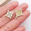 Liga Incrustada com Diamantes Cruz Vintage DIY Colar Pulseira Pingente Chaveiro Ornamento Acessórios Comércio Exterior Transfronteiriço