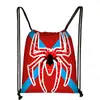 Nueva Bolsa de Almacenamiento Cruzada de Poliéster con Cordón de Marvel Spider-Man Mochila con Cordón de Gran Capacidad Fabricante Venta al por Mayor