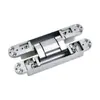 Bisagra Negra Oculta de Alta Resistencia, Bisagra Oculta Ajustable Tridimensional, Bisagra para Puerta de Madera, Bisagra Pesada para Puerta Plegable