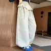 Pantalones Casuales de Primavera y Otoño para Niñas 2026 Nueva Moda Estilo Coreano Sueltos de Pierna Ancha para Niñas Mayores Transfronterizo