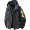 Jaqueta Masculina 2026 Outono Novo Modelo Jaqueta Masculina Três Provas Funcional Montanhismo Casual Outdoor Jaqueta Impermeável