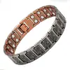 Pulsera Magnética Popular Transfronteriza Europea y Americana con Forma de Mariposa de Cobre Rojo Antiguo para Mujer, Pulsera de Pareja Desmontable Retro Literaria de Moda