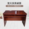 Mesa, Podio, Podio, Banquete, Mesa para Sala de Conferencias, Podio de Cuero de Madera Maciza Pintada, Rendimiento de Mesa de Podio