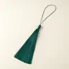 Fleco de Borla Larga de 12 cm Estilo Antiguo Cheongsam Hanfu Accesorios de Ropa Colgante para Coche Marcapáginas Venta al por Mayor