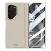 Nova Capa Protetora Samsung FOLD6 com Sensação de Pele e Corrente Suporte de Lente Zfold6 Eixo Central Película de Cobertura Total Anti-queda