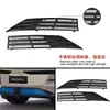 Adecuado para 26 Modelos de Piezas Decorativas Exteriores de Coche Zeekr X, Red a Prueba de Insectos para Parabrisas, ABS Pintado con Patrón de Fibra de Carbono Brillante