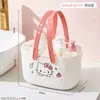 Cesta de Almacenamiento Sanrio m Asa Plegable Gran Capacidad Artículos de Tocador Cesta de Almacenamiento Portátil m Cesta de Baño Cesta de Almacenamiento