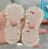 Adesivos Mágicos de Flores Infantis para Arrumar o Cabelo de Bebê, Presilhas de Cabelo Doces de Desenho Animado, Adesivos Fofos de Franja Sem Marcas