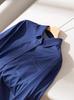Fáceis de Combinar e Usar ~ Camisas Casuais Jeans Imitação para Mulheres Que Podem Ser Usadas em Todas as Estações, Camisas Externas com Efeito Emagrecedor, Finas