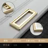 Nova Puxador Oculto para Gaveta Montado na Superfície Preto Puxador de Porta de Guarda-Roupa Dourado Tatami Puxador Plano Invisível