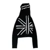 Sudadera con cremallera y patchwork de manga larga, estilo Y2K, holgada, chaqueta con capucha retro, ropa de calle moderna, estilo high street