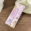Peine de cola puntiaguda con dibujos de animales, peine portátil para niña, peine de pelo largo, peine antiestático especial para niños, peine denso con dientes finos.