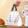 Bolsa Pequeña Fresca para Llevar Personalizada Desechable para Catering Bolsa para Llevar Bolsa de Empaque Estilo Chino Tendencia Nacional Bolsa de Atado