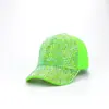 Gorra de Béisbol de Venta Caliente Transfronteriza con Diamantes, Gorra de Pico Casual Multicolor a la Moda para Hombres y Mujeres, Sombrero para el Sol y Protección Solar al Aire Libre, Gorra de Moda