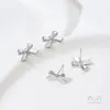 Arete con Lazo Lindo Chapado en Oro de 14K que Conserva el Color con Anillo para Colgar Accesorios para Pendientes Pendientes Hechos a Mano DIY Accesorios para Joyería de Oreja Materiales