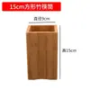 Soporte para Palillos de Bambú Cesta para Palillos Comercial Escurridor de Palillos de Mesa Soporte para Palillos Vaso Tubo de Bambú Frasco de Bambú Soporte para Letreros Caja de Almacenamiento para Palillos