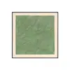 Pintura Decorativa Abstrata Moderna Simples Verde Grama Nicho Sala de Estar Entrada Mural de Parede de Fundo Quarto Pintura Quadrada para Pendurar