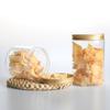 Pote 89 Dentes Grau Alimentício Grande Capacidade Garrafa de Plástico Pote para Embalagem de Lanches Garrafa de Boca Larga para Chá Perfumado Pote Garrafa Pet Transparente