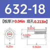 Columna de Tuerca Remache de Agujero Pasante de Acero Inoxidable SOS-440/632/832/032/6440/8632 en stock Venta Directa