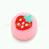 Adecuado para Switch Caps para Joystick de Fruta Limón Cubierta Protectora Ns Oled Lite Patas de Gato Fresa Caps de Silicona