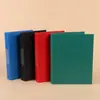 Carpeta de archivo de hojas sueltas porosa papel plastificado fábrica carpeta al por mayor oficina de negocios almacenamiento de datos carpeta de papel