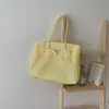 Atacado de Fábrica Bolsa de Mão de Gelatina em PVC Logo Personalizável Suporta Etiquetagem Dropshipping Bolsa Kelly Bolsa de Mão Feminina Verão