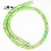 6x3mm Nuevo Estilo Piedra Imperial Turquesa Cuentas Espaciadoras Redondas Accesorios para Hacer Joyería DIY Materiales Al Por Mayor