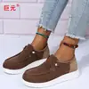 Juyuan Produtos à Vista Dropshipping 2026 Verão Novo Comércio Exterior Tamanho Grande Sapatos Casuais Femininos Wish