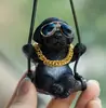 Suprimentos para Carro, Acessórios de Interior, Pingentes de Espelho Retrovisor para Home Office, Pingentes de Cachorrinho Fofos e Fofinhos, Bonecos de Golden Retriever