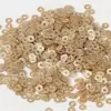 [Polvo de Brillo Lentejuelas de 3 mm 4 mm] Bordado Francés DIY Bordado con Cuentas Bordado Estéreo Accesorios para Ropa Cosidos a Mano Accesorios