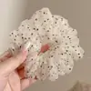 Scrunchie de renda estilo coreano para mulheres, elástico de rabo de cavalo de alta qualidade, alta elasticidade e faixa de cabelo durável