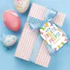 Colgante de Etiqueta de Conejo Lindo con Cuerda, Decoraciones para Fiestas y Festividades, Papel de Tarjeta Colorido de Pascua, Escribible