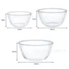 Lavabo, Lavabo de Vidrio, Bol de Vidrio, Bol de Vidrio Resistente al Calor, Bol de Vidrio de Grado Alimenticio, Bol de Vidrio Transparente